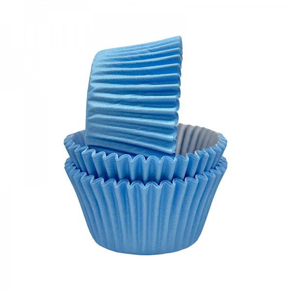 CCBS7920B - Solid Baby Blue Muffin Case x 3600